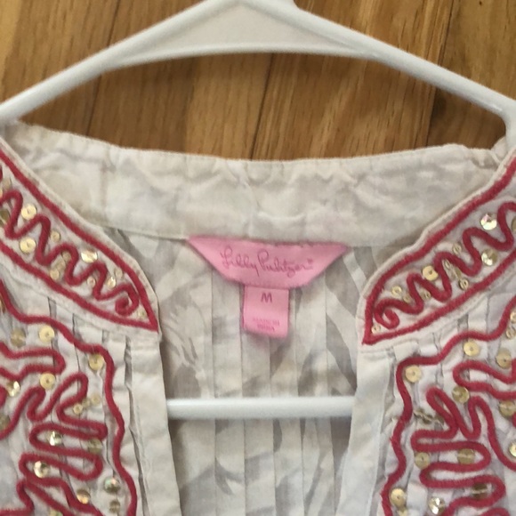 Lilly Pulitzer Tunic Top - Picture 2 of 4